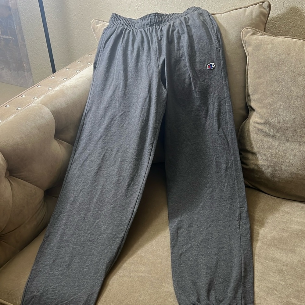 Champion gray sweatpants. Size Small
